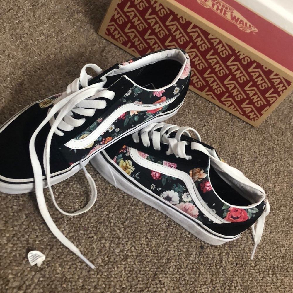 Nice flower old school vans
